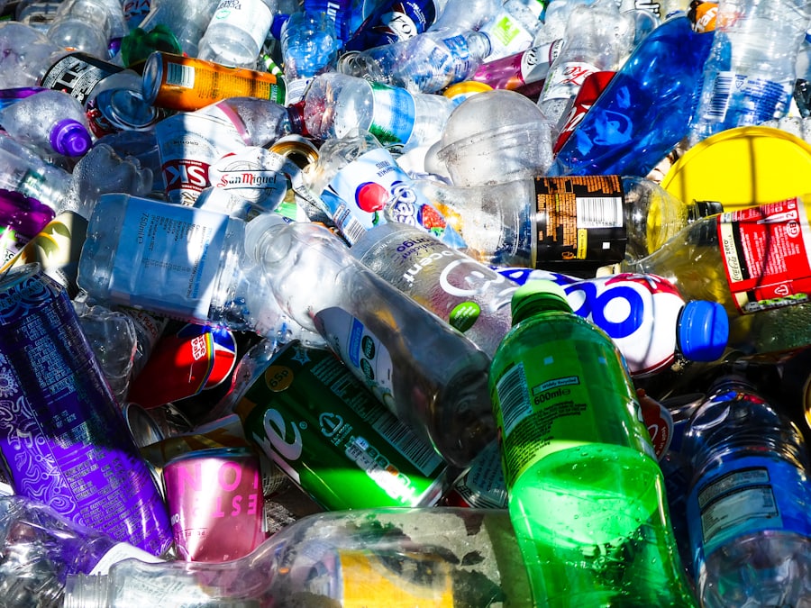 Plastic, sorted for recycling